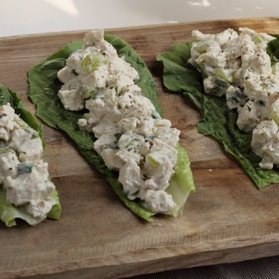Chicken Salad Lettuce Wraps – Whole 30